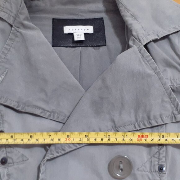 Trench Coat gris - Picture 5 of 8